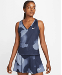 NIKE Court DriFit Victory Tank Blue Women (XS)