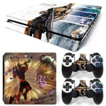 Kit De Autocollants Skin Decal Pour Console De Jeux Ps4 Slim Full Body L'ordre 1886 Final Fantasy,T1tn-Ps4slim-1347