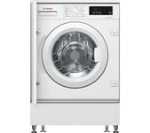 BOSCH Series 6 WIW28302GB Integrated 8 kg 1400 Spin Washing Machine, White