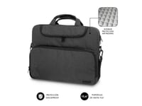 Subblim Air Padding Laptop Bag 15,6" Dark Grey Sublb-4Aplb60