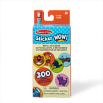 Melissa &amp; Doug - Sticker WOW!-tillbehör refill - Tiger, 300 st.