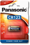 1 x PANASONIC 123 CR123A EL123AP 3V Lithium Photo Battery Camera Longest Lasting