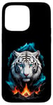 iPhone 15 Pro Max White Tiger Case