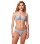 Triumph Womens Harmony Spotlight High Leg Brazilian Underwear, Eggshell Blue, 20 UK