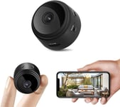 Mini Caméra Espion Cachée HD - Mini Caméra Espion pour Voir sur Mobile et Enregistrement ¿ Caméra de Surveillance WiFi Camouflée avec Vision Nocturne et Batterie ¿ pour Voiture, Intérieur et.[G343]