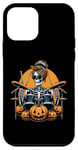 Coque pour iPhone 12 mini Squelettes de batteur jouant de la batterie - Halloween Femmes