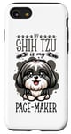 Coque pour iPhone SE (2020) / 7 / 8 Faire du jogging avec un shih tzu