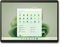 Surface Pro 9 - Forest, 12th Gen Intel Core i7, Wi Fi, 16GB RAM, 256GB SSD