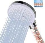 Pommeau de douche avec Filtre,5 Types de Jets,Haute Pression,pommeau douche anti calcaire,filtre douche.[T367]