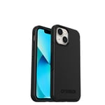 OtterBox iPhone 13 mini and iPhone 12 mini Symmetry Series+ Case - Black, ultra-sleek, snaps to MagSafe, raised edges protect camera & screen