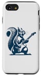 Coque pour iPhone SE (2020) / 7 / 8 L'écureuil Joue d l Guitare d l Musique, d Animaux d l Forêt