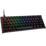 Ducky One 2 Mini Gaming Tastatur, Mx-speed Silver, Rgb-led, Schwarz (