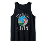 Zero Clucks Given Funny Chicken Farm Vintage Farmer Tank Top