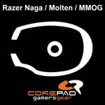 Corepad Skatez Razer Naga Molten MMOG Souris Pieds Patins Téflon Hyperglides