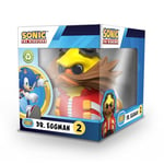 TUBBZ Figurine de Canard en Caoutchouc Vinyle Dr Eggman édition en boîte – Produit Officiel Sonic Le hérisson – Action TV, Films et Jeux vidéo