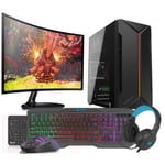 VIST Ryzen 7 5700G RGB Gaming Kit - 32 GB RAM - RX VEGA - 1 TB M.2 SSD - LCD 24 - Windows 11 Pro