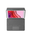 Logitech Combo Touch QWERTZ Suisse Smart Connector Graphite