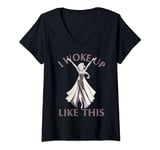 Disney Frozen Elsa I Woke Up Like This T-Shirt avec Col en V