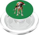 Harrier Chapeau de Père Noël avec lumières de Noël pour maman papa amoureux PopSockets PopGrip pour MagSafe