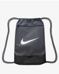 Sac Nike Gym Gymsack Sac à Dos dm3978 026 Brasilia Gris Noir Unisexe Nosize