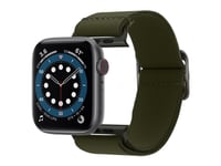 Spigen Amp02288, Klockarmband, Apple, Apple Watch Series 7 (45Mm), Apple Watch Series Se / 6 / 5 / 4 (44Mm), Apple Watch Series 3 / 2 /..., Nylon, Zinklegering, Grå