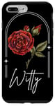 iPhone 7 Plus/8 Plus Birth Flower Vintage Rose June Birth Month Design Case