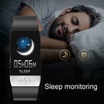 Smart Watchs Men Women Heart Rate Monitor Blood Pressure B Black