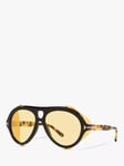 TOM FORD FT0882 Men's Aviator Sunglasses, Black