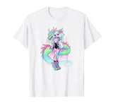 Dragon Girl funny Pastel japan Anime Aesthetic japanese T-Shirt