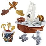 Kids Beach Pirate Ship bath Toys Summer Seaside Water sand bucket set 