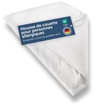 Blumtal Housses Anti-acariens pour Personnes allergiques - Housse de Couette 200x220 cm - Protection Anti-acariens et Anti-punaises - Linge de lit Lavable pour Personnes allergiques, Lot de 2