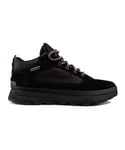 Timberland Mens Field Trucker Low Trainers - Black - Size UK 7