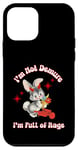 Coque pour iPhone 12 mini « I'm Not Demure I'm Full of Rage UnHinged Statement »