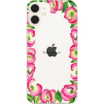 Coque Iphone 12 PRO MAX fleur 15 rose