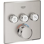 GROHE GROHTHERM SMARTCONTROL termostatbatteri 158x158mm ekstra deler