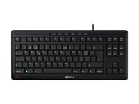 CHERRY STREAM KEYBOARD TKL - Clavier - USB - Suisse - commutateur : CHERRY SX - noir