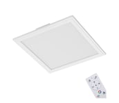 Brilo - Himmennettävä LED-RGB-kattovalaisin COLOUR LED/15W/230V 3000-6500K + +kaukosäädin