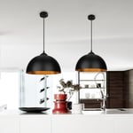 2x Suspension Luminaire Lampe suspendue Abat-jour Cuisine Design Lampe suspendue - Vingo