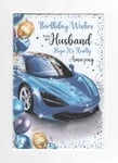 Husband Birthday Card Amazing Husband and I love you so much