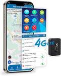 Traqueur GPS Mini APP Gratuite Traceur gps pour Enfant voiture Tracker gps espion Facile à Cacher Positionnement en Temps Réel Tracking 6 Mois d'histoire Imperméable Traceur gps Voiture avec Carte SIM