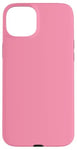 Coque pour iPhone 15 Plus Couleur rose flamant rose simple