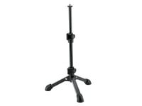 König & Meyer 23150-300-55, Stasjonært Mikrofonstativ, Tripod-Base, Sort, Stål, 3/8", 23 Cm