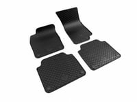 Kumimatot AUDI A8 D5 2018-> 4pcs. black/ 222714