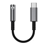 USB Type C to 3.5mm Earphone Jack Digital Audio Adapter Converter USB C to1296