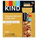 Bar Crml Almnd Ssalt 8.4 Oz(Case Of 10) By Kind Fruit & Nut Bars