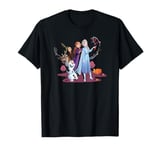 Disney Princess Frozen Elsa Anna Olaf Sven and Kristoff Fall T-Shirt