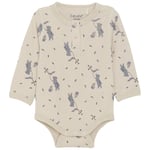 Celavi Mönstrad Baby Body Stormy Weather | Beige | 80 cm