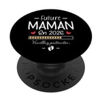 Future Maman en 2026 - Humour Grossesse Femme Enceinte PopSockets PopGrip Adhésif