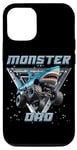iPhone 15 Shark Monster Truck Dad Monster Truck Are My Jam Truck Lover Case