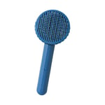 1pc Brosse Chat Chien, Brosses de Toilettage pour Chats Chiens Autonettoyante, Professionnel Peigne an Acier Inoxydable Poils Morts pour Chat Chien,